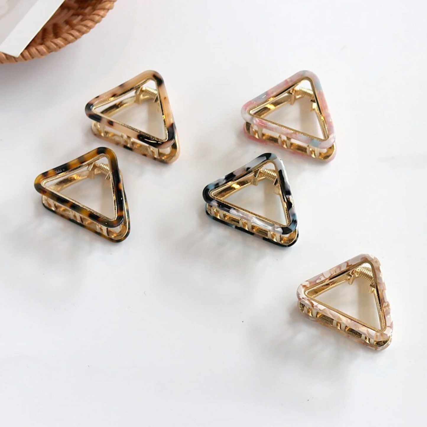 Triangle Hair Claw Clip