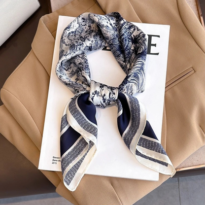 Marseille Medium Silk Satin Scarf