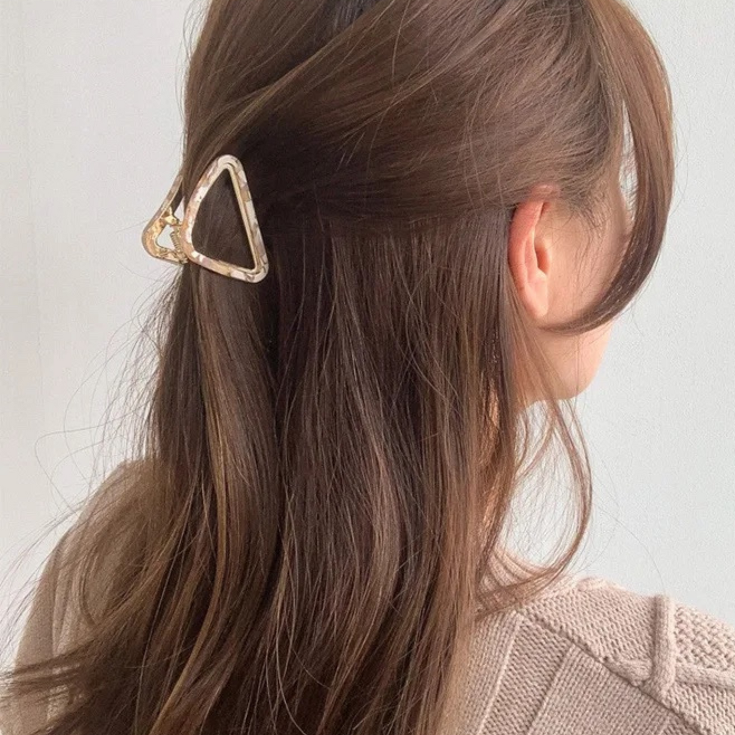 Triangle Hair Claw Clip